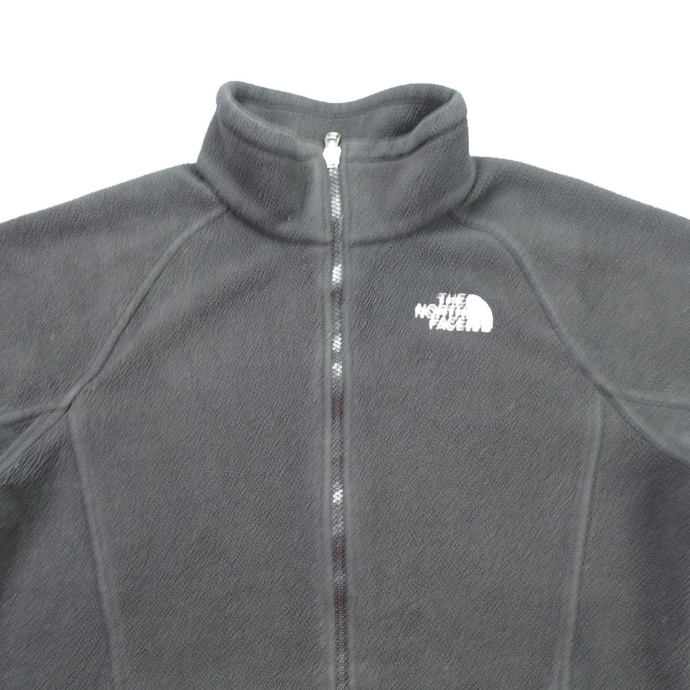 The North Face Fleece Jacket Womens Medium Black Outdoor Full Zip - Picture 2 of 15